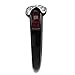 Marimor Jewelry 1.50 Carat Red and Clear Cubic Zirconia Black Stainless Steel Fashion Ring Women's Size 5-10