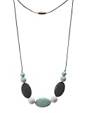 Blulu Silicone Teething Necklace for Mom to Wear