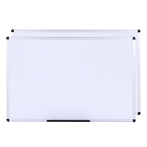 VIZPRO Whiteboard/Dry Erase Board, 48 X 36 Inches, Pack of 2
