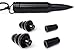 Black Bullet Noise Cancelling High-Fidelity Ear Plugs | Earplugs for Concerts and Musicians | Ear Protection for Shooters and Shooting Guns | Discrete, Low Profile | ACES