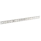 Mayes 10187 18 Inch Aluminum Ruler, Lightweight