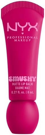 Balsamo Labbra Profumato, Labbra Morbide e Idratate, Effetto Soft Matte, Con Polvere di Riso di Mochi e Ceramidi, Smushy Matte, Tonalità: She's Serving, 8 ml