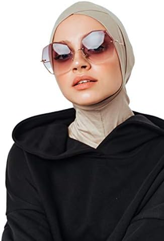 Headphone and Glasses Hijab, Cotton 