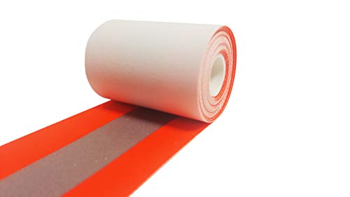 Reflective Flame Resistant Sew Tape 2" x 1m High Visibility Firefighter Fluorescent (Orange) - Thumbnail 3