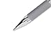 uniball Impact Gel Pen, Stick, Medium 1 Mm, Silver Metallic Ink, Silver Barrel
