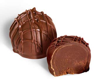 No Whey Foods - Chocolate Truffle Collection (24 Pieces) - Vegan, Plant Based, Gluten Free, Dairy Free, Nut Free, Peanut Free, Soy Free