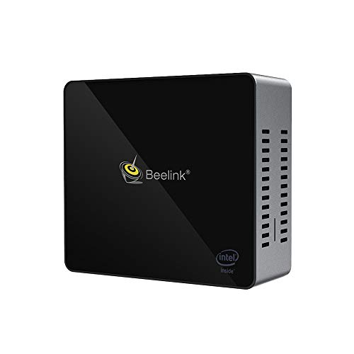 Beelink J34 Mini PC, Windows 10 64-bit Intel Celeron J3455 Processor(up to 2.3GHz) Desktop Computer,8G DDR3 128G SSD,1000Mbps LAN / 2.4+5.8G WiFi/BT/4xUSB/2xHDMI/4K