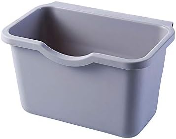Yutao Multifuctional Plastic Kitchen Cabinet Hanging Food Waste Garbage Bin Rubbish Organizer Trash Junk Box Deskside Trash Can Wastebaskets Bathroom Storage Bowl Basket