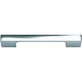 Atlas Homewares A836-CH 4-5/8-Inch Euro-Tech Collection Thin Square Pull, Polished Chrome