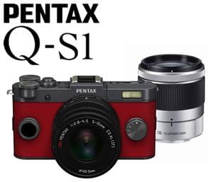 Amazon Pentax ミラーレス一眼デジタルカメラ Q S1 ダブルズームキット ガンメタル カーマインレッド ミラーレス一眼 通販