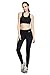 Dynamic Athletica Compression Workout Leggings - Workout Clothes and Yoga Pants (Small, Black)