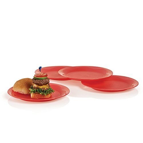 Tupperware Snack Plates. TP580T181 Tupperware Snack Plates (Set of 4).