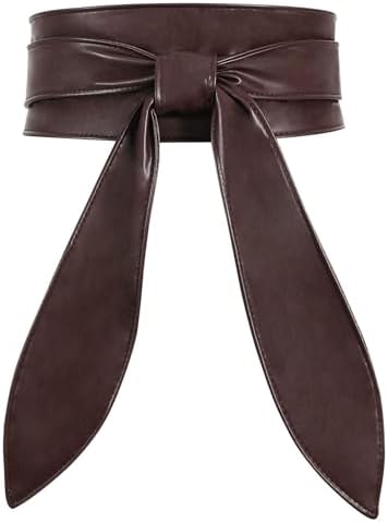 Boho bow belt corset S747 Apatico - Fiore Belt - Wide Waist Corset Belt With Satin  main image 2