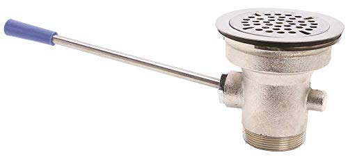 Premier 119123 Commercial Strainer Lever Waste 2 Drain Outlet