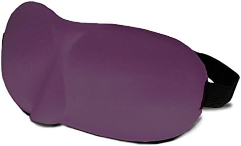 OLIVE US-3D Eye Mask Shade Cover Rest Sleep Eyepatch Blindfold Shield Travel Sleeping Aid(purple)