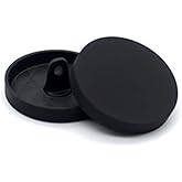 LOVUMMOR 10pcs Metal Flat Button, Replacement Big Buttons for Men Women Blazer Woolen Coat Shirt Jackets Suit Trousers Round Shaped Sewing Buttons (25mm, Matte Black)