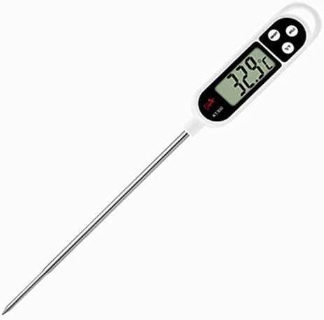 Digital Meat Thermometers,Stainless Steel Instant Read Cooking Electronic Super Long 5.9 inch Probe for Kitchen, Food,Steak, Milk,Water, Cake, BBQ Liquids