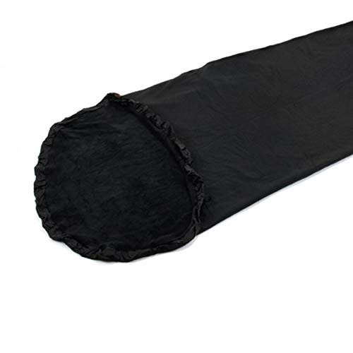 Snugpak Fleece Sleeping Bag Liner with Full Length Side Zipper, Polyester Fleece, Warm Thermal Insulation, Black - Thumbnail 2