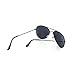 SWG EYEWEAR® pilot Sunglasses - Matte Black/Smokey Lens Sport Stealth Capsule Edition 55mm