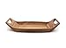 Ironwood Gourmet 28337 Norwegian Saddle Serving Tray, Acacia Wood