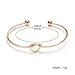 CHICNOW Wedding Party Proposal Maid of Honor Rose Gold Tie the Knot Bracelet (Rose Gold Set of 4)
