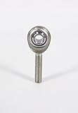 QSC CMR-4, 1/4 X 1/4-28 Economy Male RH Rod End