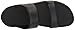 FitFlop Women's Lulu Leather Slide Sandal, Black, 7 M US