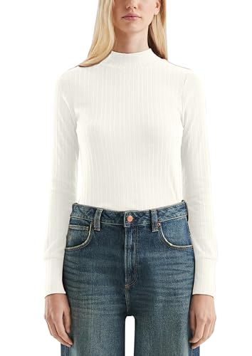 QS 2172781 T-Shirt à Manches Longues, Coupe ajustée, 0200, XL Femmes