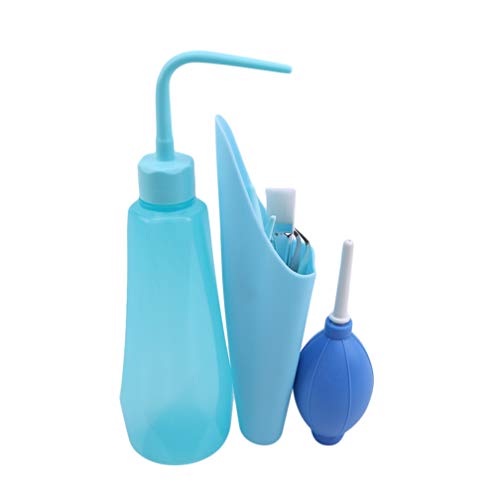 SONGLIN 7 Pcs/Set Blue Meaty Gardening Shovel Watering Pot Air Blowing Potting Tool Set