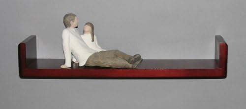Shelf 4-1/2" x 18", Dark Cherry MADE IN USA