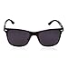 SUNGAIT Polarized Wayfarer Sunglasses for Men Women - Classic Full Metal Frame Style (Black Frame Gray Lens)