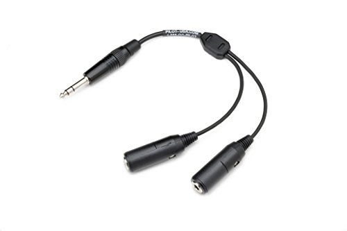 GA Headset to .25' Single Plug Adapter