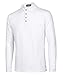 Musen Men Long Sleeve Polo Shirts Cotton Classic Fit T-Shirt
