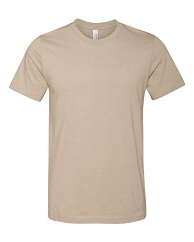 Bella + Canvas Womens Super Soft Athletic Yoke T-Shirt (3001C) -HEATHER TA -XL