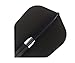 LSTYLE Dart Flights: L3 PRO Shape - for Soft Tip and Steel Tip Darts - Black