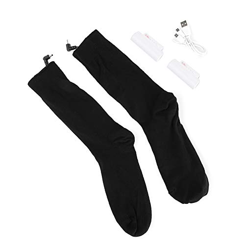 Verwarmde sokken voor mannen en vrouwen, oplaadbare batterij, verwarmde sokken, 3 temperaturen buiten, warme… - Image 3