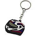 IZROLO Creative Personalized Cartoon Motorcycle Keychain DIY Pendant Accessories PVC Soft Rubber Keychain