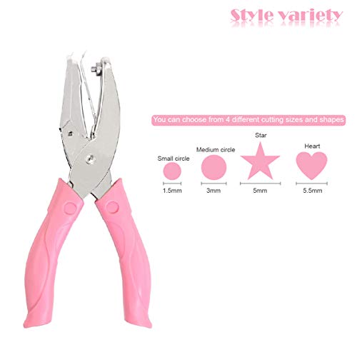 1/4 Inch Metal Single Hole Paper Punch Puncherï¼ˆStar Shapedï¼‰