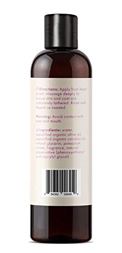 kin organics Fig+Cedar Organic Dog Shampoo, 12oz