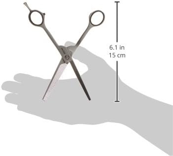Haarschere Satin Plus ES 46 6, 5 3065, White,nickel - Image 3