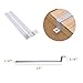 Mybow Bed Assist Rail for Seniors, Bed Guard Railing, Foldable Bed Side Rails Support Bar, Medical Transfer Handle, Safety Hospital Bedrail, Slides Under Mattress for Queen, King, Full, Twin Bed