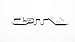 3D TRD Black Metal Logo Emblem Sticker Decal Badge Trunk