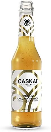 CASKAI Sparkling Cascara Infusion, A Refreshing Drink made from Upcycled Cascara - the Dried Fruit of the Coffee Cherry - Brewed in Austrian Alps Spring Water, Non-Alcoholic, Low Sugar & Caffeine