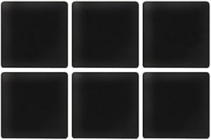 1"x1" Black Matte Finished Glass Mosaic Tile (Sample Swatch- 5"x4")