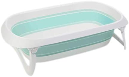バスタブスイミングプール家庭用シャワー 折りたたみバスタブ ベビーバス 携帯用折りたたみ式浴槽 子供用折 りたたみ式シャワートレイ 快適な浴槽 2色 Color Green Size 80 48 cm Pr365 Hr