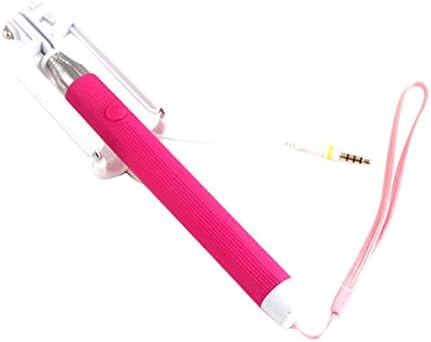 Ularmo 2015 New Popular Handheld Extendable Self-portrait Tripod Monopod Stick For Cell Phone (hot pink)