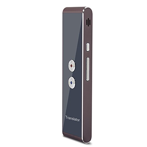 Intelligent Voice Translator, Language Simultaneous Interpretation English Chinese French Spanish German Spainish 33 Languages For Travel learning Shoping, Handheld Deluxe Translator Stick (gold) - Thumbnail 7