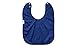 Youth and Adult Waterproof Adapted Bib, Absorbent Clothing Protector - Navy, Washable Reusable