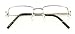 V.W.E. Rectangular Frame Clear Lens Designer Sunglasses RX Optical Eye Glasses (Silver, Clear)