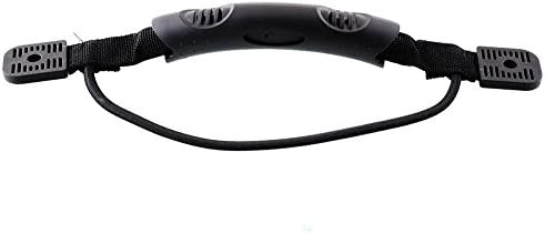 Viagdo New Kayak Canoe Boat Side Mount Carry Handle with Bungee Cord Accessories black